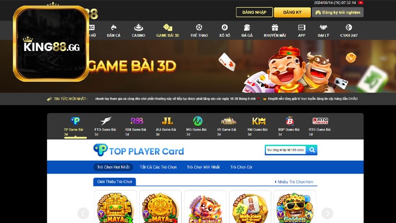 Những thông tin cơ bản về game bài đổi thưởng tại King88